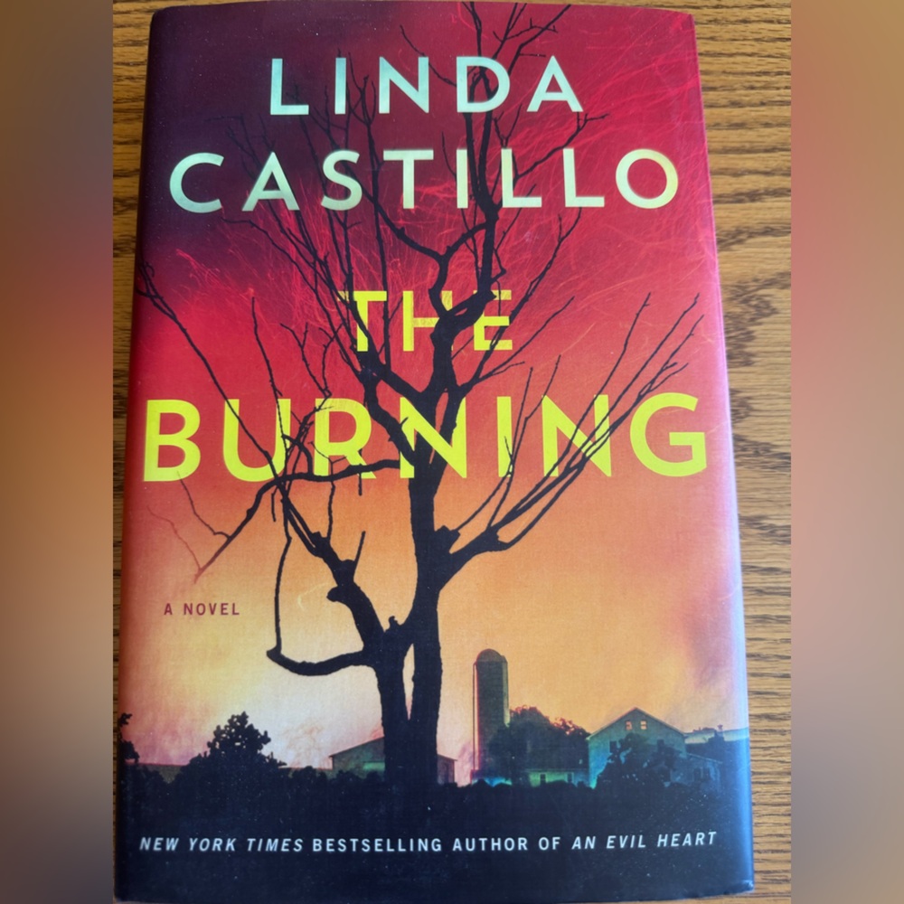 'The Burning' Hardback by Linda Castillo